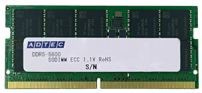 DDR5-5600 SO-DIMM ECC 32GB 2Rx8 ADS5600N-E32GDB