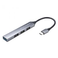 USB Type-C 4ポート コンボ 超スリムハブ USB-5TC26GM