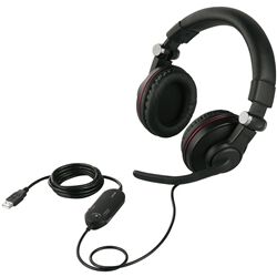F1 ヘッドセット ブラック モード切替機能付き 富士通 WEB MART | ゲーミングヘッドセット 両耳ヘッドバンド式 5.1ch