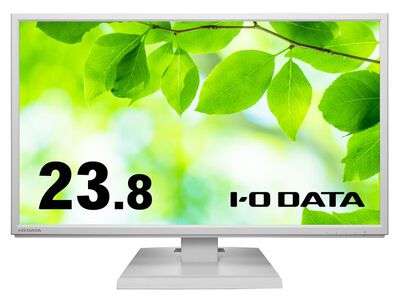ワイド液晶ディスプレイ 23.8型/フルHD/アナログRGB、HDMI/ホワイト/スピーカー有/5年保証 LCD-AH241EDW-B