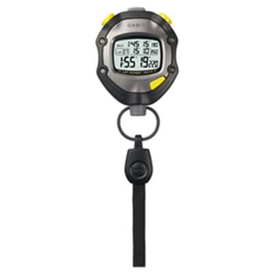 ストップウォッチ 1/1000秒計測 10時間計 5気圧防水 HS-70W-1JH