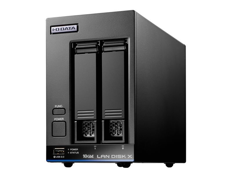 Trend Micro NAS Securityインストール済み LinuxベースOS搭載 法人向け2ドライブNAS 4TB HDL2-XA4B/TM5