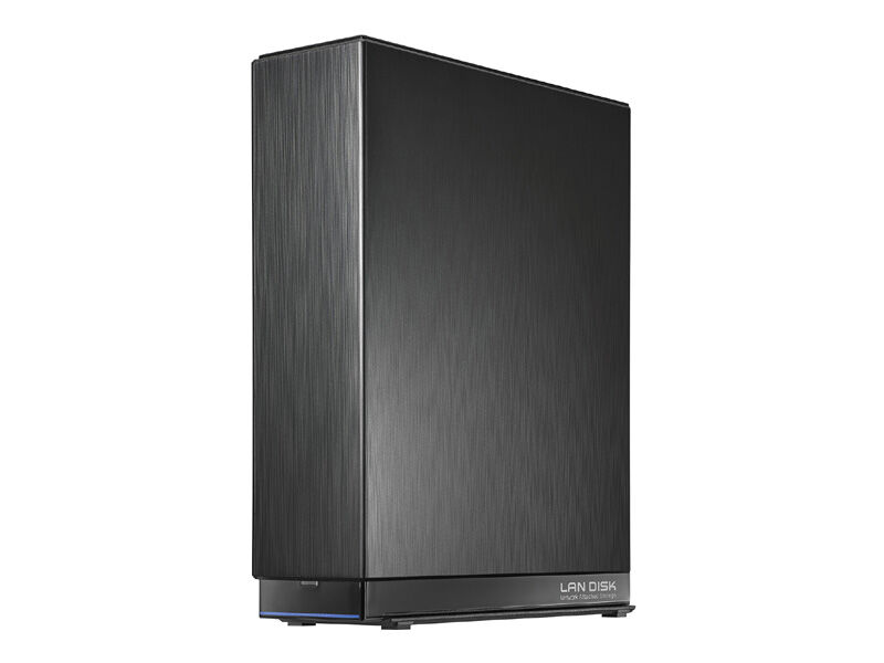 ランサムウェア対策にも！ 2.5GbE対応LinuxベースOS搭載 法人向け1ドライブBOXタイプNAS 8TB HDL-AAX8W