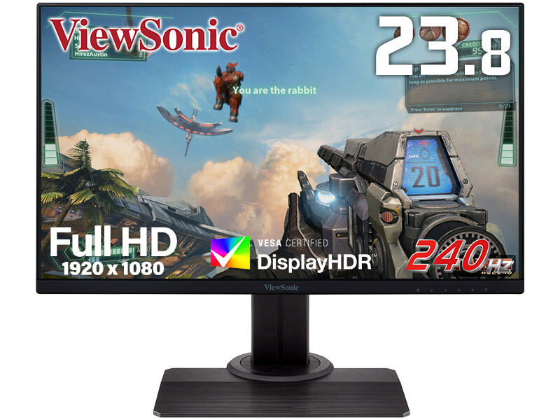 富士通WEB MART] 23.8型ゲーミングモニター/1920×1080/HDMI、DP  