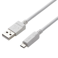 microUSBケーブル/2A出力/スタンダード/通信・充電/1.5m/ホワイト MPA-AMB2U15WH