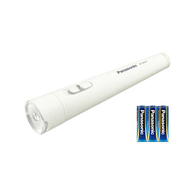 エボルタNEO付きLED懐中電灯(単3電池3個用)(ホワイト) BF-BG01N-W