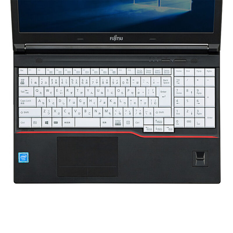 ノート用シリコンキーボードカバー（富士通 LIFEBOOK Aシリーズ用） FA-SLIFEA2W