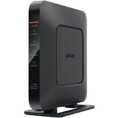 無線LAN親機 11ac/n/a/g/b 866+300Mbps ブラック WSR-1166DHP4-BK