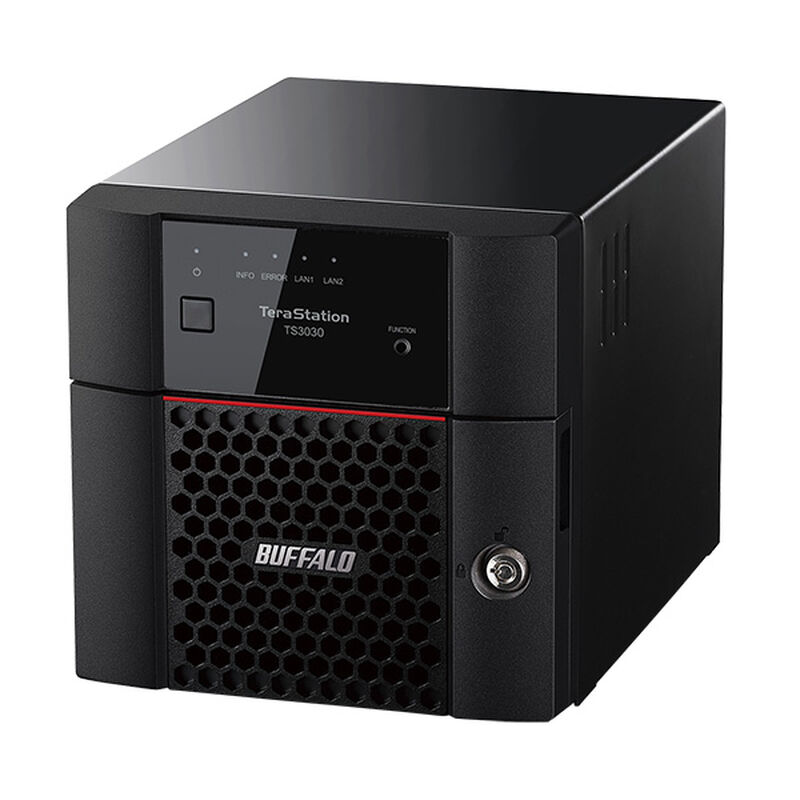 TeraStation TS3230DNシリーズ 2ベイデスクトップNAS 8TB TS3230DN0802