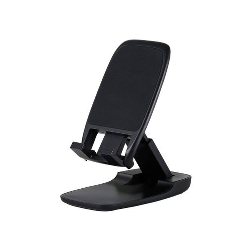スマートフォン用スタンド/コンパクト/持ち運び/無段階調整/ブラック P-DSCHAMBK