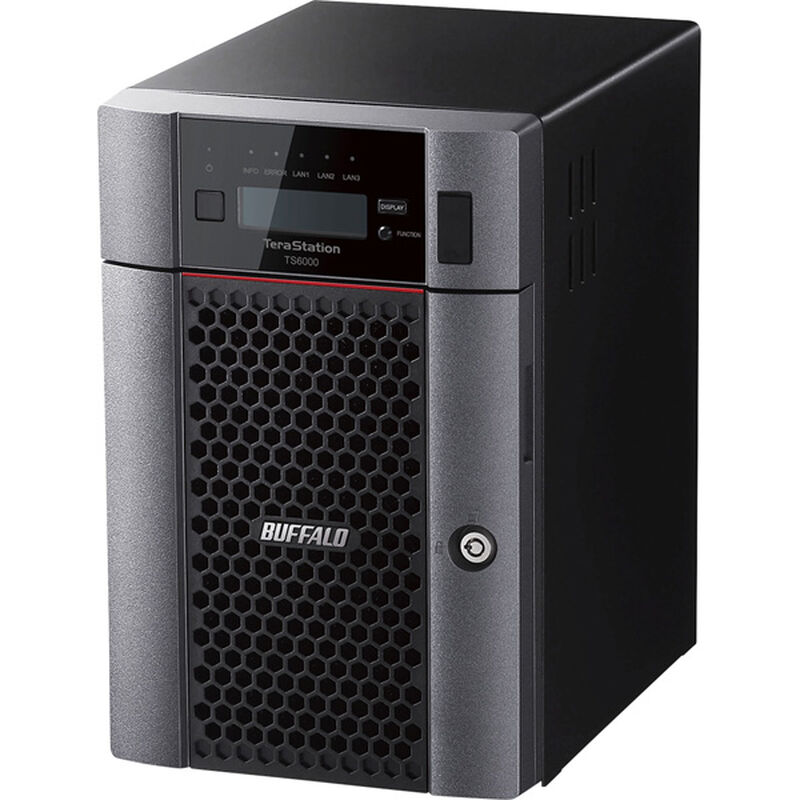 TeraStation TS6000DNシリーズ 6ベイ デスクトップNAS 24TB TS6600DN2406
