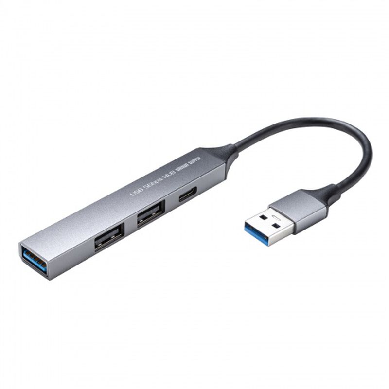 USB 5Gbps 4ポート コンボ超スリムハブ USB-5H25GM
