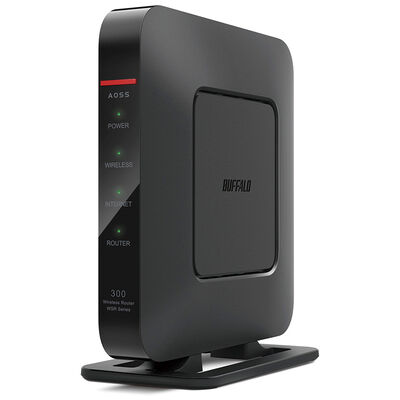 無線LAN親機 11n/g/b 300Mbps エアステーション QRsetup ハイパワー Giga Dr.Wi-Fi対応 WSR-300HP