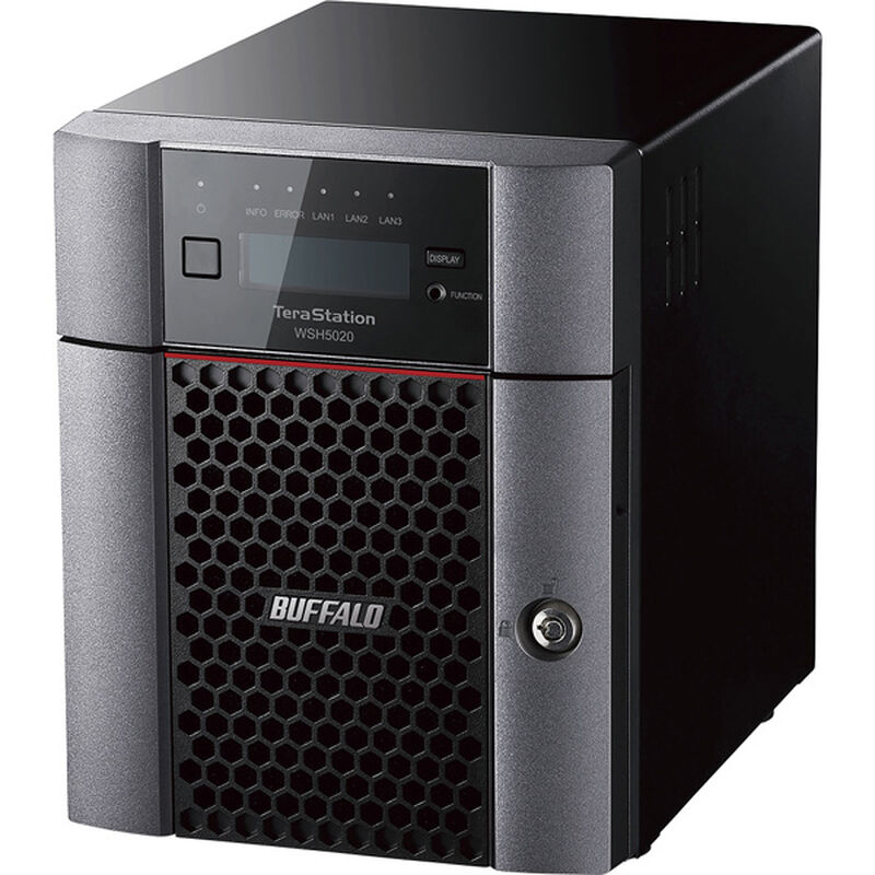 TeraStation WSS2022ST H/W RAID Desk 4ベイNAS 4TB WSH5420DN04S2
