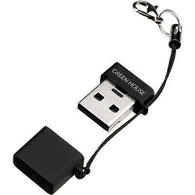 USB2.0カードリーダ/ライタ（microSD） ブラック GH-CRMR-MMK