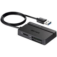 USB3.0 マルチカードリーダー スタンダード ブラック BSCR100U3BK