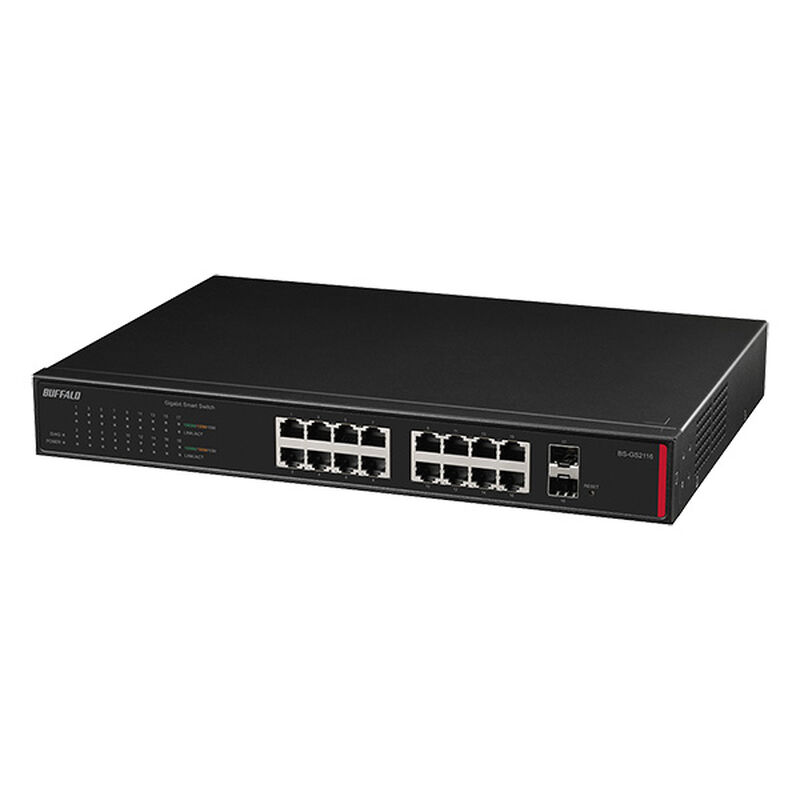 法人向け レイヤー2 Giga スマートスイッチ BS-GS2116
