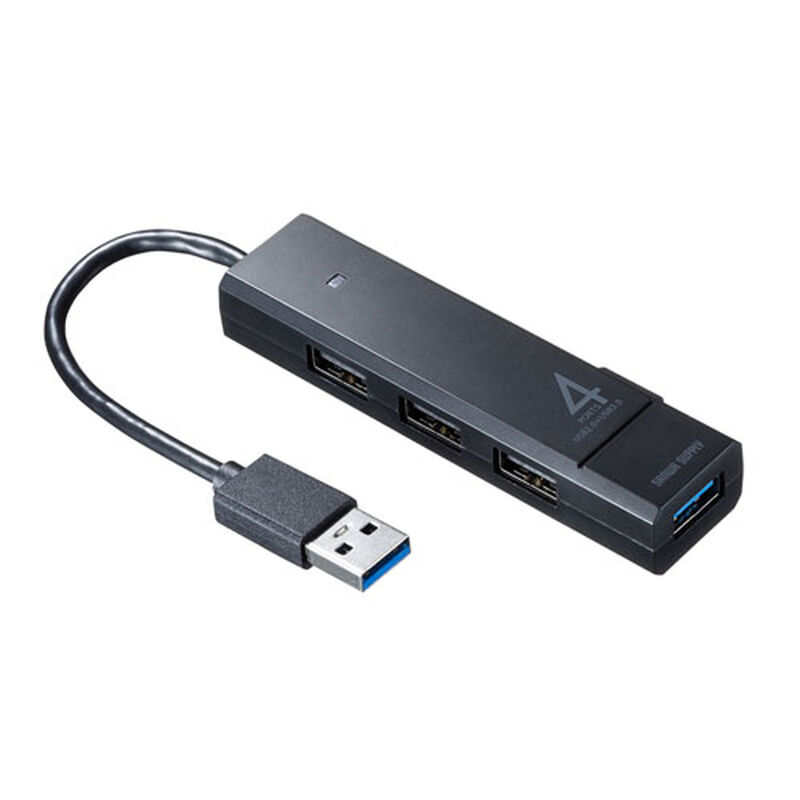 USB3.1 Gen1＋USB2.0コンボハブ（ブラック） USB-3H421BK
