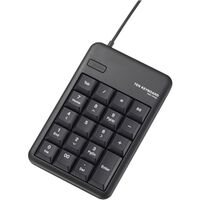 USBテンキーボード/Mサイズ/メンブレン/ブラック TK-TCM011BK