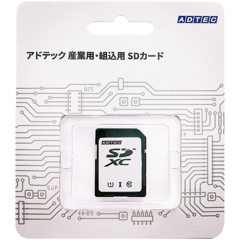 産業用 SDXCカード 128GB Class10 UHS-I U1 aMLC ブリスターパッケージ EXC12GPBWHBECDAZ