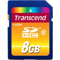 8GB SDHCカード Class 10 TS8GSDHC10