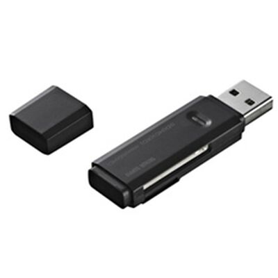 USB2.0カードリーダー(ブラック) ADR-MSDU2BK