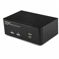 2ポート デュアルDP（DP）対応USB接続KVMスイッチ（PC切替器） オーディオ対応 2ポートUSB 2.0 ハブ搭載 解像度2560x1600 SV231DPDDUA
