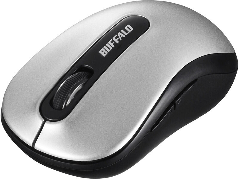 無線 5ボタン BlueLEDマウス シルバー BSMBW310SV