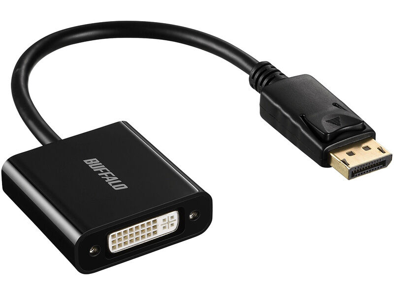 富士通 WEB MART | DisplayPort-DVI変換アダプタ ブラック BDPDVBK ZD