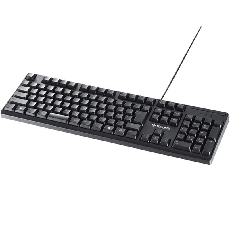 USB＆PS/2接続 有線ゲーミングキーボード PS4対応 ブラック BSKBCG300BK
