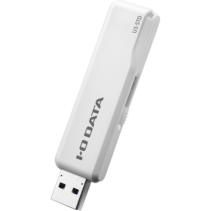 USB3.1 Gen 1（USB3.0）/USB2.0対応 スタンダードUSBメモリー ホワイト 128GB U3-STD128GR/W