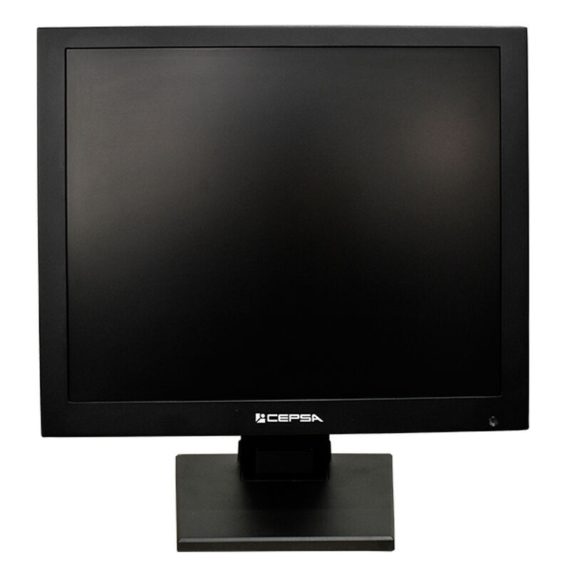 メタルキャビネット19インチ液晶監視モニター 1280×1024ドット/BNC,HDMI,VGA/ブラック/スピーカー/CVBS信号対応 LAD-DT19S