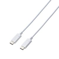 USB-C to USB-Cケーブル/USB PD対応/60W/スタンダード/2本/1.0m/ホワイト MPA-CCTW10WH