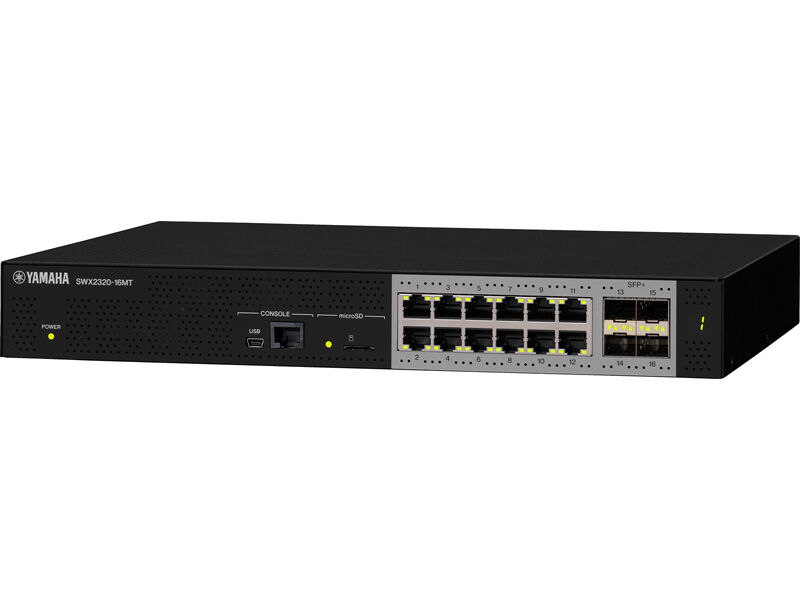 インテリジェントL2スイッチ 12ポート SWX2320-16MT