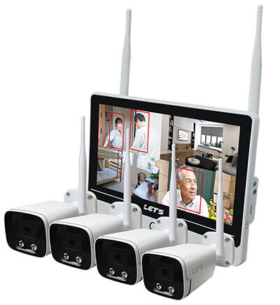 富士通WEB MART] ワイヤレス見張隊NEO グランドスラム カメラ4台タイプ
