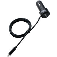 シガーチャージャー/Type-C/ストレートタイプ/1m/2.4A/ブラック MPA-CCC03BK