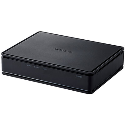 無線LANルーター親機/11ac.n.a.g.b/867+300Mbps/有線Giga/IPv6(IPoE)対応/ブラック WRC-1167GS2-B
