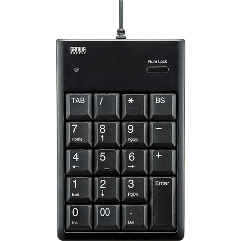 USBテンキー（ブラック） NT-16UBKN
