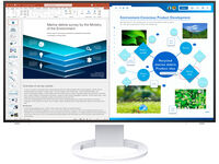 液晶ディスプレイ 27型/2560×1440/HDMI、DisplayPort、USB Type-C/ホワイト/スピーカー EV2781-WT