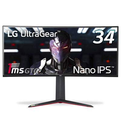 34型 ウルトラワイド液晶ディスプレイ(3440×1440 / HDR10 / HDR400 / HDMI×2 / DP×1) 34GN850-B
