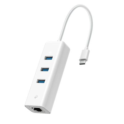 USB-C 3ポートハブ&ギガビット有線LANアダプター UE330C(jp)