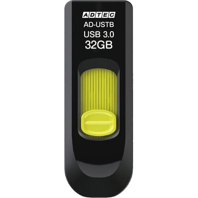 USB3.0 スライド式フラッシュメモリ 32GB AD-USTB32G-U3