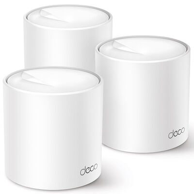 【Wi-Fi6】AX3000 メッシュWi-Fiシステム（3台セット） Deco X50(3-pack)(JP)
