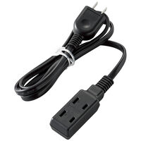 超小型モバイルタップ/3個口/1.0m/ブラック T-M310BK