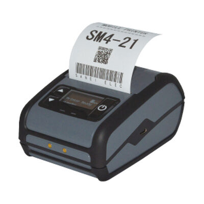 紙幅58mmモバイルタイプライン印字方式小型サーマルプリンタ（Bluetooth・USB・無線LAN） 有機ELディスプレイ SM4-21W