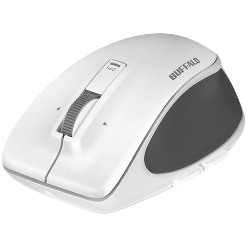 無線 BlueLED プレミアムフィットマウス Mサイズ ホワイト BSMBW500MWH