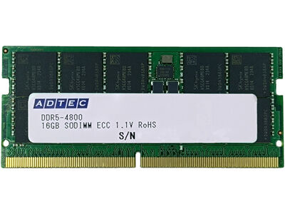 DDR5-4800 SO-DIMM ECC 32GB 2Rx8 ADS4800N-E32GDB