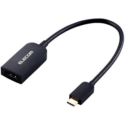 USB Type-C映像変換アダプタ/USB Type-C to HDMI/60Hz/ブラック AD-CHDMIQBK2
