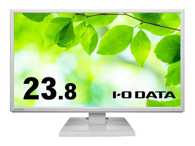 23.8型/1920×1080/HDMI、DisplayPort/ホワイト/スピーカー:あり/「5年保証」広視野角ADSパネル LCD-DF241EDW-A