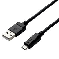 microUSBケーブル/2A出力/スタンダード/通信・充電/1.5m/ブラック MPA-AMB2U15BK
